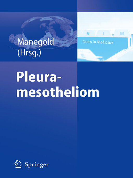 Title details for Pleuramesotheliom by Christian Manegold - Available